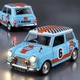 Машинка Mini Cooper игрушка моделька металлическая коллекционная 14 см Голубой (4199019) - изображение 6