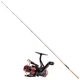 Спиннинг Shimano High Carbon 2.1 м быстрый строй с катушкой КX2000 тест 3-15 г для ловли окуня и судака - изображение 1