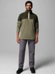 Bluza męska nierozpinana streetwear polarowa Columbia Basin Trail II 1/2 Snap Fleece 2124292367 S Oliwkowa (199141743904) - obraz 3
