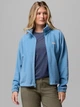 Bluza damska rozpinana streetwear polarowa Columbia Benton Springs Relaxed Full Zip 2136221447 S Błękitna (199141391716) - obraz 5