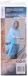 Poncho przeciwdeszczowe rowerowe Lifetime Wheels z kapturem Niebieskie (8711252647852) - obraz 1