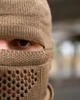 В'язана балаклава військова Койот шапка-підшоломник, маска для обличчя та голови зимово-осіння - зображення 3