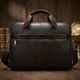 Сумка мужская под ноутбук Vintage 14670 коричневая. - изображение 4