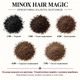 Пудра загуститель для маскировки поредения волос и бороды Minox Hair Magic 25 г - изображение 4