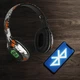 Słuchawki bezprzewodowe KIK RGB P95 Czarne (5903039766075) - obraz 11