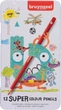 Zestaw kredek ołówkowych Bruynzeel Super Colour 12 szt. (8712079434427) - obraz 1