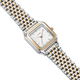Жіночий годинник Burker Watches Macy сріблястий та золотистий з білим циферблатом (MCGS) - изображение 2
