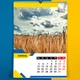 Календарь-перекидной настенный на пружине 2027 год с принтом "Краевиды Украины. Моя Украина" - изображение 5