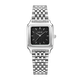 Жіночий годинник Burker Watches Macy сріблястий з чорним циферблатом (MCSB) - изображение 1