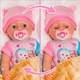 Lalka Baby Born Emma 43 cm z 10 funkcjami i akcesoriami (4001167839966) - obraz 4