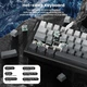 Игровая магнитная клавиатура ATTACK SHARK X68 HE Grey Магнитные свечи 65% Hall Effect Rapid Trigger 0.01мм Hot-Swap 8000Hz RGB PBT Double-shot USB Type-C - изображение 5