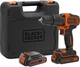 Wiertarko-wkrętarka udarowa akumulatorowa Black&Decker 18V BDCHD18QW - obraz 1