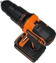 Wiertarko-wkrętarka udarowa akumulatorowa Black&Decker 18V BDCHD18QW - obraz 2