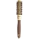 Термобраш Olivia Garden Expert Blowout Shine Wavy Bristle 25mm Gold&Brown (OGID2048) [177247] - изображение 1