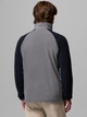 Bluza męska rozpinana streetwear polarowa Columbia Vital Valley LW Fleece 2157382023 S Szary/Czarny (199644100501) - obraz 2