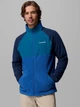 Толстовка на флісі, на блискавці чоловіча Columbia Vital Valley LW Fleece 2157382434 XL Синя (199644100464) - зображення 1