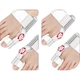 Коректор пальців ніг Olera для японського пальця ноги для Hallux Valgus з обертовою ручкою для дорослих, коректор великого пальця ноги, роздільник пальців для чоловіків та жінок, пристрій для догляду за ногами - изображение 1