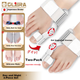 Коректор пальців ніг Olera для японського пальця ноги для Hallux Valgus з обертовою ручкою для дорослих, коректор великого пальця ноги, роздільник пальців для чоловіків та жінок, пристрій для догляду за ногами - изображение 5
