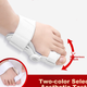 Коректор пальців ніг Olera для японського пальця ноги для Hallux Valgus з обертовою ручкою для дорослих, коректор великого пальця ноги, роздільник пальців для чоловіків та жінок, пристрій для догляду за ногами - изображение 8