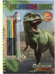 Розмальовка Moxy Dinosaur Expedition з наліпками та олівцями 130003 (8715427128030) - зображення 1