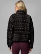 Bluza damska bez kaptura Columbia Timber Meadow MTR Printed Fleece HZ 2173471010 XS Czarna (199141961506) - obraz 2