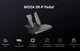 Комплект педалей MOZA SR-P USB Тензодатчик 100kg (2 педали) Black - изображение 7