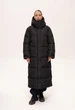 Довга жіноча зимова куртка Finn Flare 224504-BL чорна 2XL - зображення 1