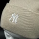 Зимняя молочная шапка 47 brand New York Yankees B-BRNCK17ACE-BN - изображение 3