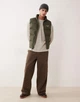 Мужской жилет Polo Ralph Lauren Sport Quilted, зеленый - S - изображение 3
