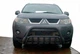 Кенгурятник WT002 Black (нерж.) для Mitsubishi Outlander 2006-2012 рр - зображення 2