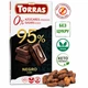 Шоколад Torras Чорний 95% какао, 0% Цукру, без Глютену Кето дієтичний 75 г - изображение 1
