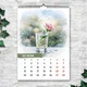 Календарь A3 перекидной настенный Нежные миниатюры 13 листов ENTERSTORE (art. 269039) - изображение 3