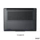Ноутбук Lenovo Yoga Pro 7 (83W50004MX), AMD Ryzen AI Max+388 / 15.3" / Touch / OLED / 165 Гц / RAM 64 ГБ LPDDR5X / SSD 1 ТБ / AMD Radeon 8060S Graphics / Windows 11 Pro / Сірий - изображение 13