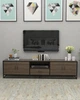 Тумба под телевизор в стиле лофт EcoLoft Вальдор DSP-1512-4 - изображение 1