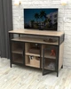 Тумба-консоль в стиле лофт EcoLoft Кастеро DSP-1517-6 - изображение 1