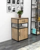 Тумба с ящиком в стиле лофт EcoLoft Мирена DSP-1516-1 - изображение 2