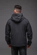 Чоловіча куртка вітрівка Softshell на флісі L сіра 5503494s3 - зображення 5