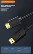 Адаптер Biaze XL21 DisplayPort - HDMI DisplayPort 1.2 4K 60 Гц 1.8 м Black - изображение 2