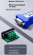 Преобразователь Z-TEK ZY424 RS232 - TTL с разъемом DB9 промышленный - изображение 3