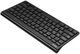Бездротова клавіатура Hoco GM70 Dragon 2.4G Wireless Mini Keyboard Cyrillic Black - зображення 3
