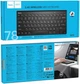 Бездротова клавіатура Hoco GM70 Dragon 2.4G Wireless Mini Keyboard Cyrillic Black - зображення 5