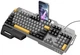 Дротова клавіатура Hoco GM702 Vistoso Gaming USB Type-A Wired Keyboard Cyrillic Gray/Black - изображение 2