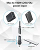 Адаптер Starlink Mini PD20V 100W Type-C to DC перехідник для живлення Старлінк Міні Gray (19883) - зображення 4