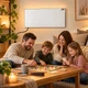 Инфракрасный керамический обогреватель HEATS 200 White 200 Вт до 5 м² белый со шнуром - изображение 8