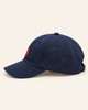 Кепка Polo Ralph Lauren синя бавовняна з вишивкою, One Size - изображение 2