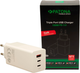 Ładowarka PATONA Premium GaN PD100W 2xUSB-C 1xUSB-A PD3.0 QC3.0 White (4055655240321) - obraz 1