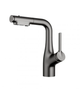 Кран змішувач Faucet CR-8429 для кухні металевий одноважільний з гнучким поворотним виливом хромованим покриттям керамічним картриджем аератором для раковини мийки - зображення 11