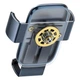 Автодержатель для телефона Baseus Metal Age 2 Air Outlet Car Mount Автомобильный держатель на дефлектор с зажимом и поворотной конструкцией Темно-серый - изображение 6