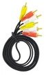 Кабель 3RCA - 3RCA 3м (пакет) - изображение 1