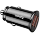 Автомобильное зарядное устройство для Baseus Circular Plastic A+A 30W PPS Car Charger Black (CCALL-YS01) - изображение 2
